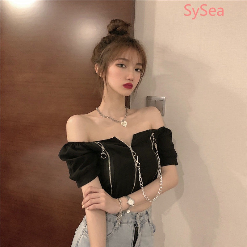 Áo Dệt Kim Cổ Vuông Thời Trang Pháp Quyến Rũ Cho Nữ