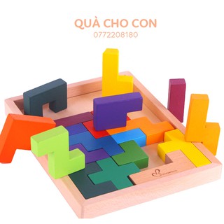 BỘ ĐỒ CHƠI XẾP GẠCH TETRIS CHO BÉ THỎA SỨC SÁNG TẠO