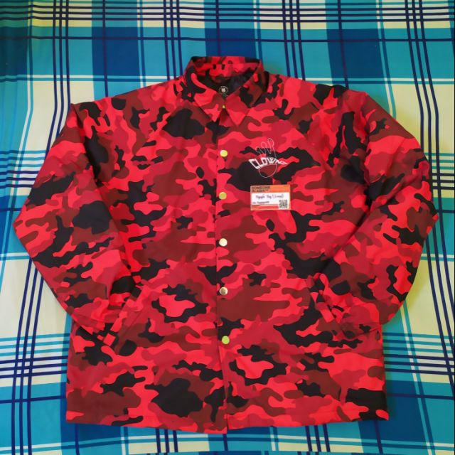 ÁO KHOÁC CLOWNZ CAMOUFLAGE RED