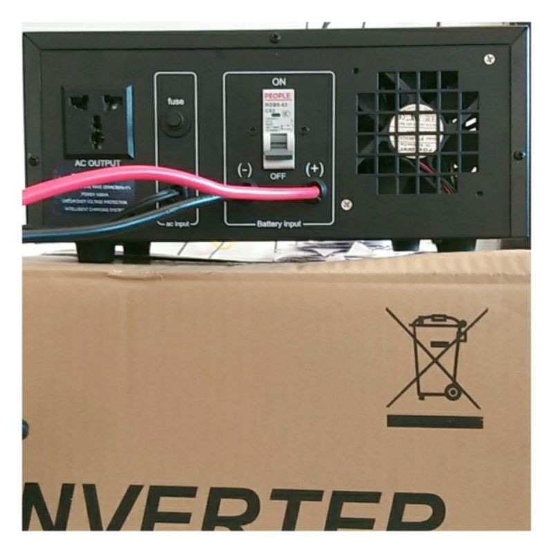 Inverter_ ups KANO sin chuẩn 1000VA(650W)- 12V