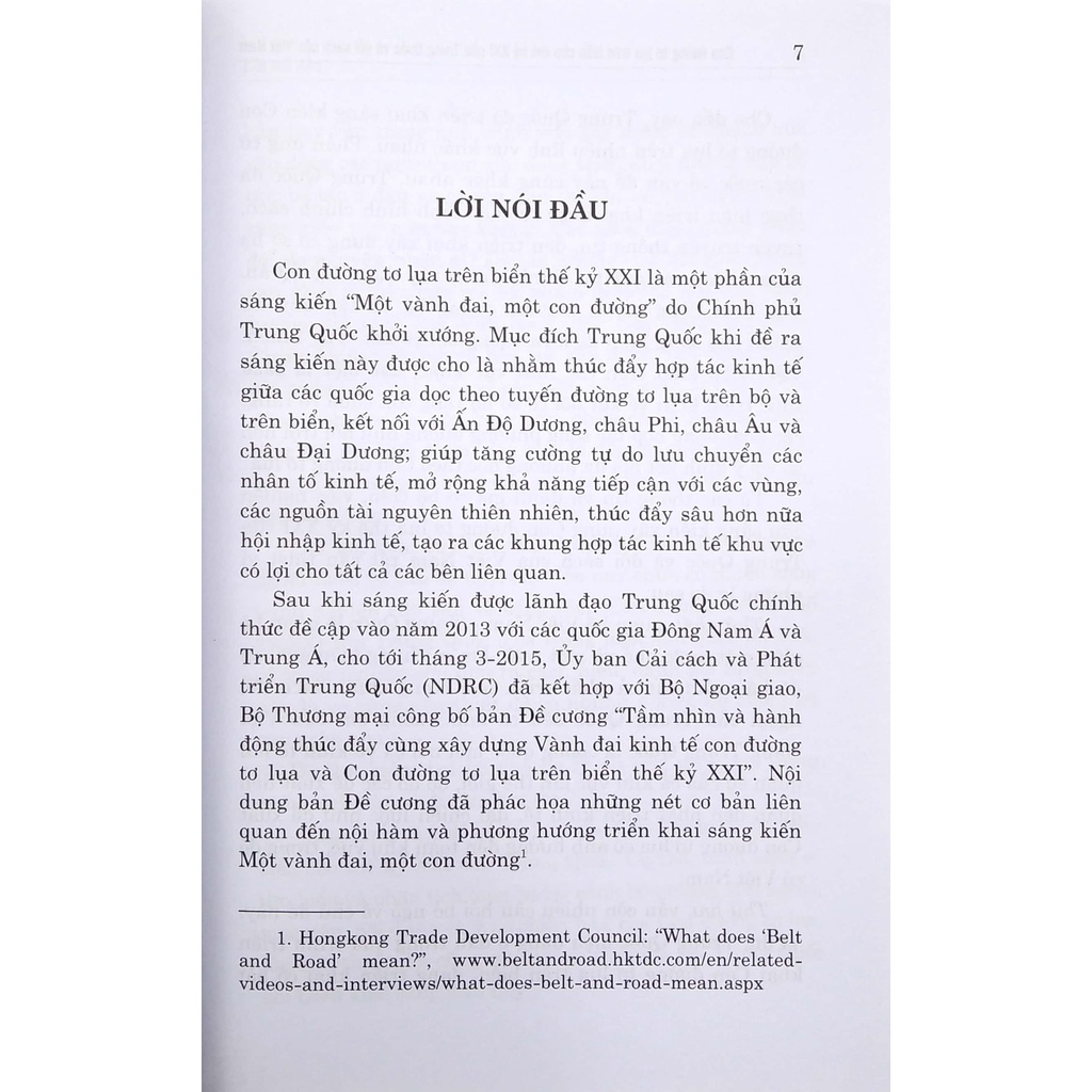 Sách Con Đường Tơ Lụa Trên Biển - Cho Thế Kỉ XXI Của Trung Quốc Và Đối Sách Của Việt Nam (Tái Bản 2017)