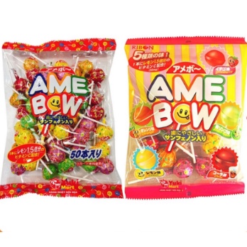 Kẹo Mút Cho Bé Nhật Bản Amebow 120g