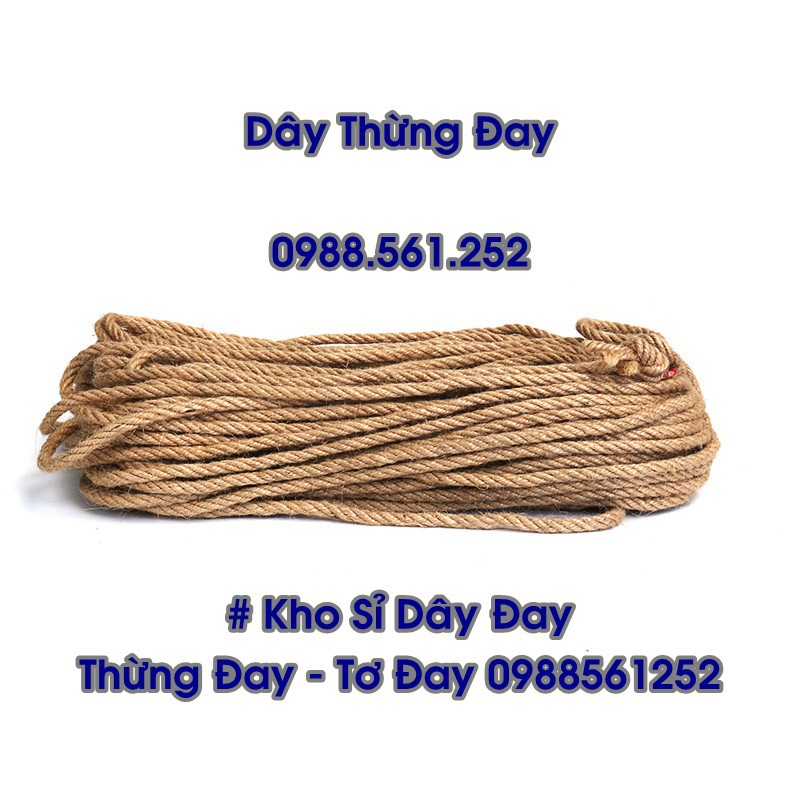 Dây thừng đay trang trí nhiều kích thước
