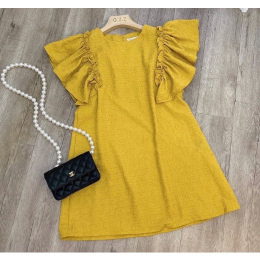 Đầm bầu thiết kế M360 vải xốp thời trang Mom and Baby