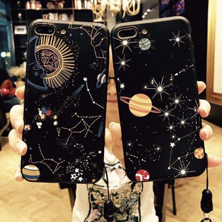 Ốp lưng Iphone Dải ngân hà KÈM DÂY - Ốp Iphone 6 6s 6plus 6splus 7 7plus 8 8plus X XS