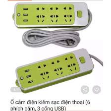 Ổ cắm điện xanh - Siêu tiện lợi