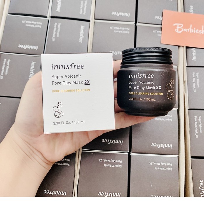 Mặt nạ đất sét Innisfree Super Volcanic Pore Clay Mask 2X ( MẪU MỚI 2X )