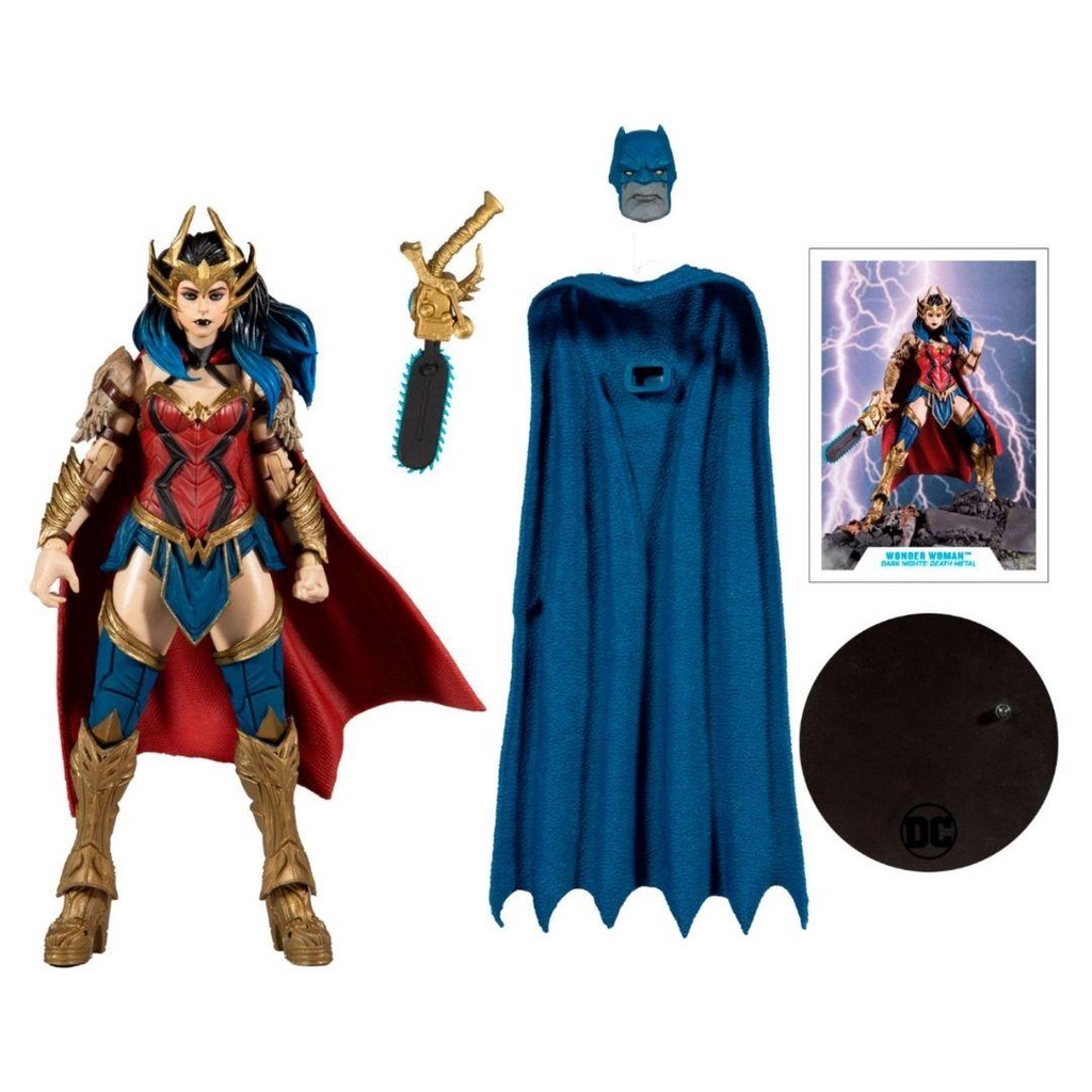 Mô hình DC Multiverse Wonder Woman 18cm Death Metal McFarlane Mô hình có khớp Nhựa PVC, ABS CHÍNH HÃNG MỸ DCMF10