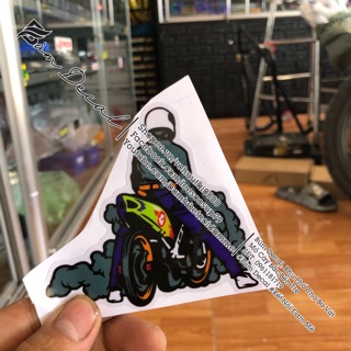 Bộ 12 Stiker Drag Thailand
