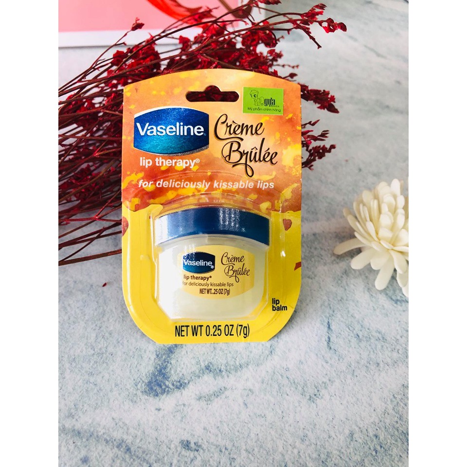 Son dưỡng môi không màu tiện dụng VASELINE-7g