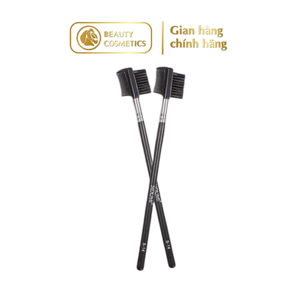 Cọ trang điểm Sidumi chải mày siêu mềm chính hãng Hàn Quốc Túi 3 cây SDM CS14