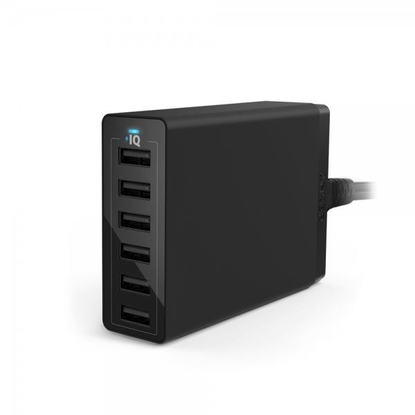 SẠC ANKER 6 CỔNG, 60W [POWERPORT 6, 60W]