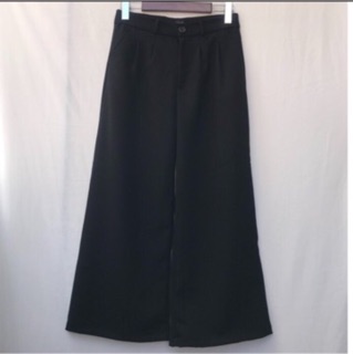 Quần culottes nữ ống rộng bigsize D90
