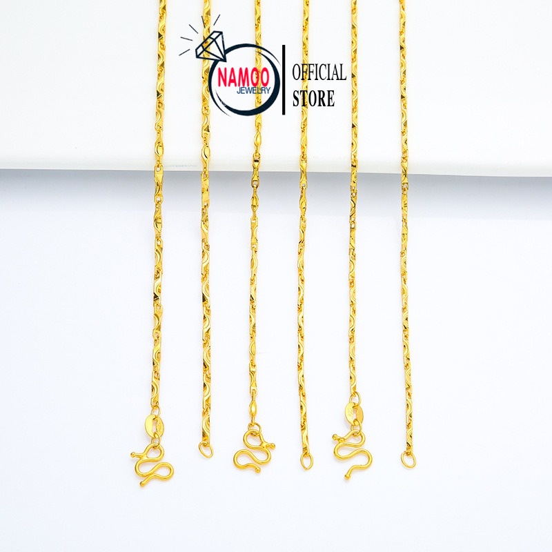 Dây Chuyền trơn V005 độ dài dây 45cm Namoo Jewelry