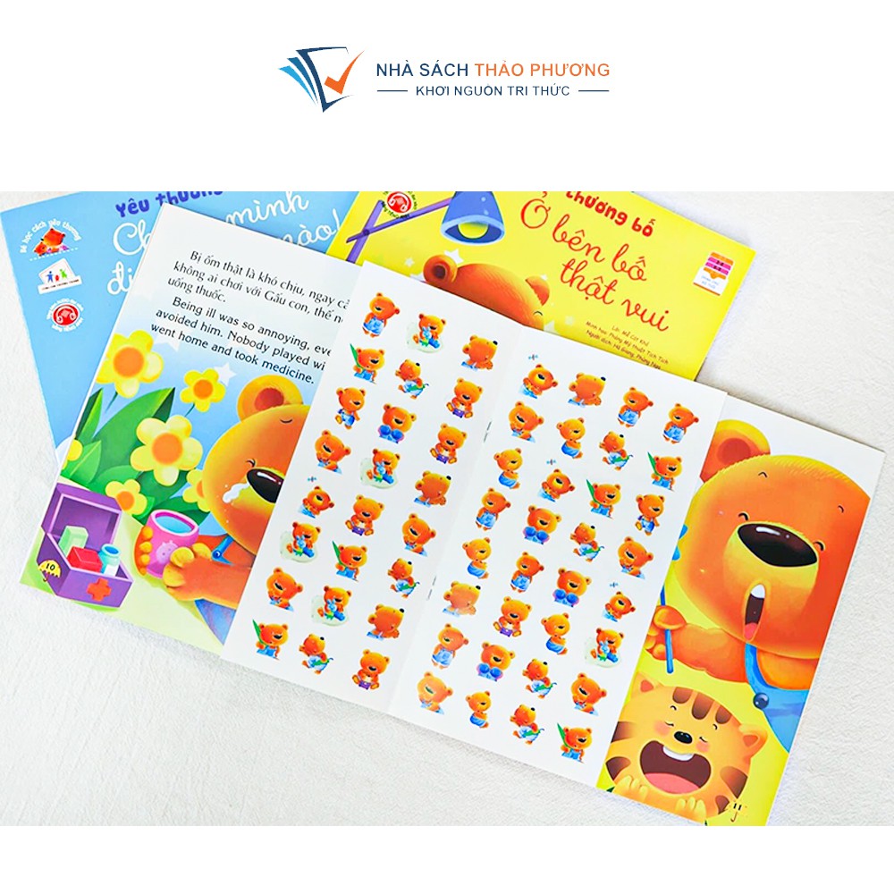 Sách - Bé học cách yêu thương bồi dưỡng tình cảm ( Trọn bộ 6 cuốn)