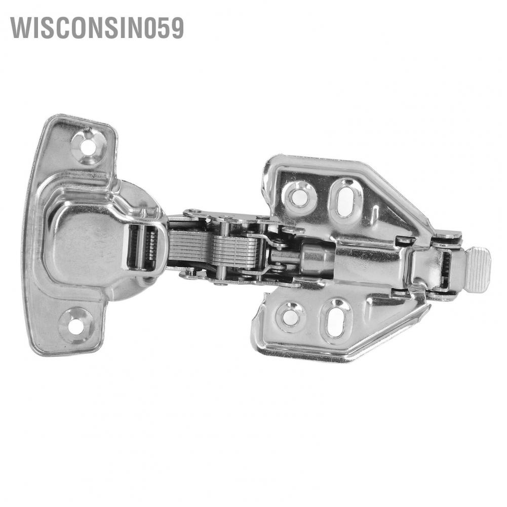 Wisconsin059 Hinge Repair Plate Stainless Steel Maintenance Accessory Set Kit for Doo