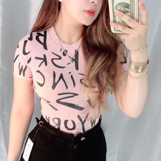 Áo thun gân tay con siêu dày đẹp