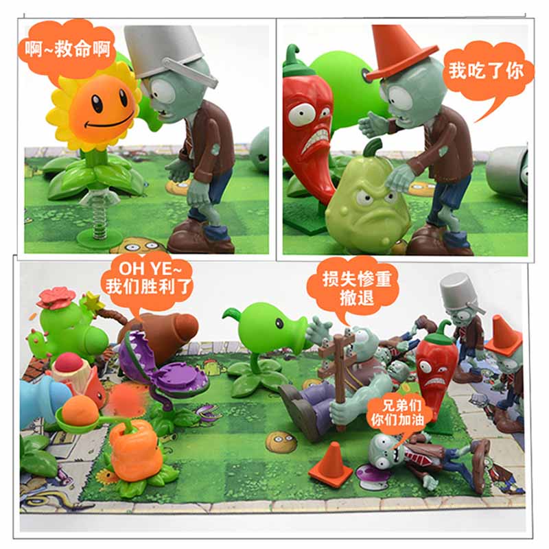 Thảm lót chuột in hình game Plants vs. Zombies cao cấp