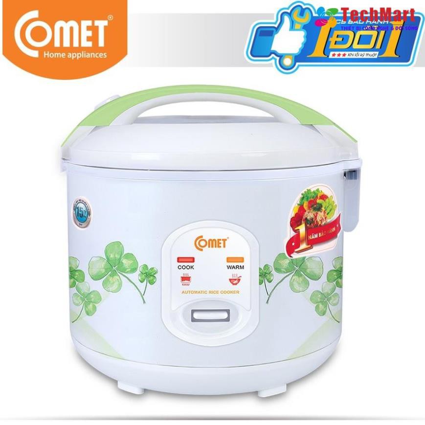 Nồi Cơm Điện Nắp Gài Comet CM8016 - 1.8L