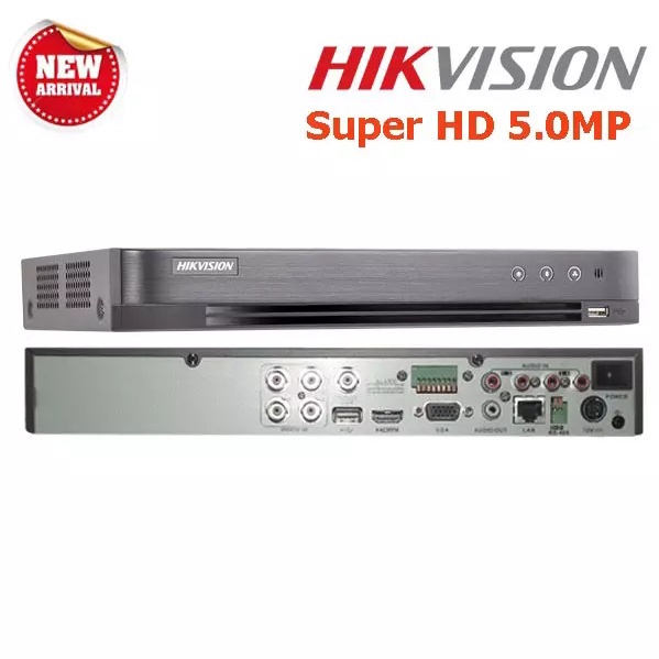 Trọn Bộ Camera Hikvision 4 Kênh SuperHD 5.0MP Tích Hợp Mic Thu Âm