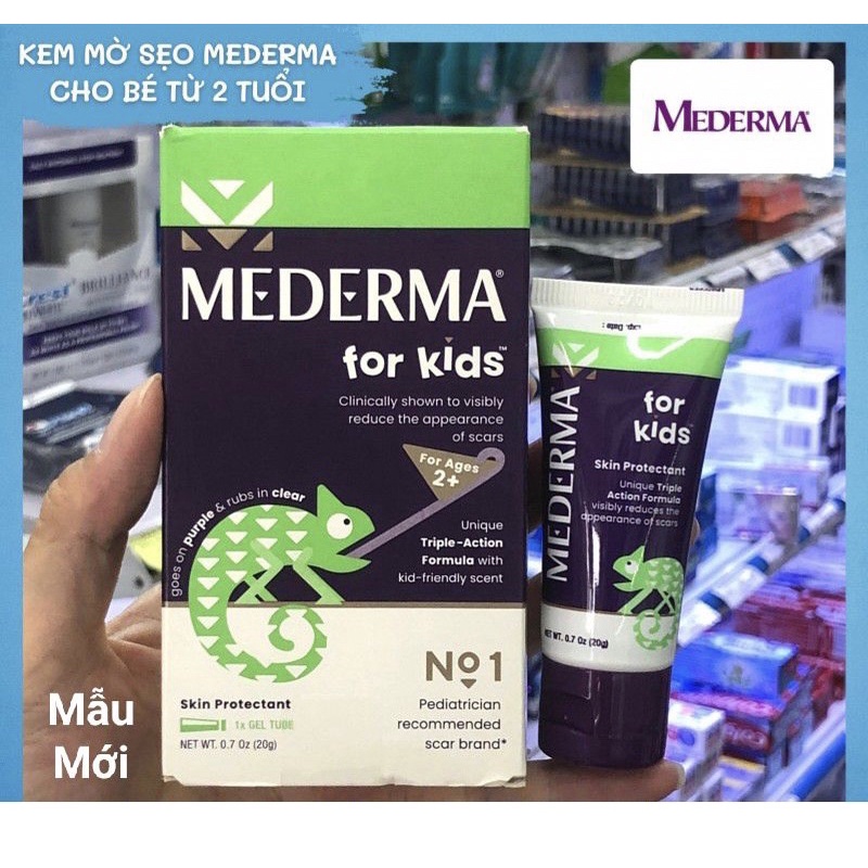 [HàngĐức]Gel sẹo trẻ em Mederma for Kids 20g