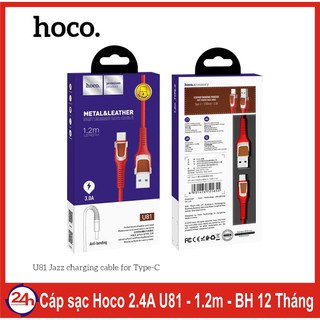Cáp Sạc Nhanh Hoco U81 Type - C Micro USB Lightning Chính Hãng