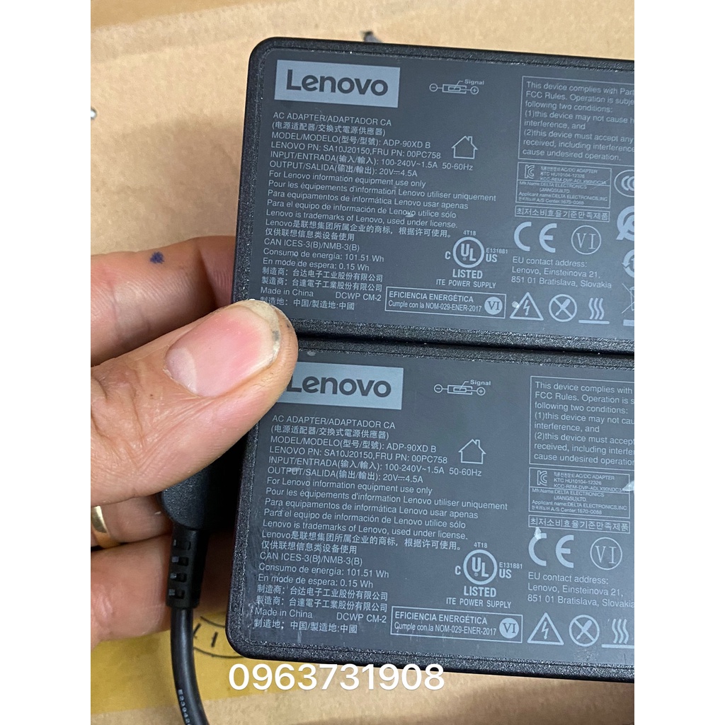 Adapter Ngùồn Máy tính Tiny Lenovo ThinkCenter M600 Broadwell ITX (N3010/J3710) chính hãng Lenovo cung cấp