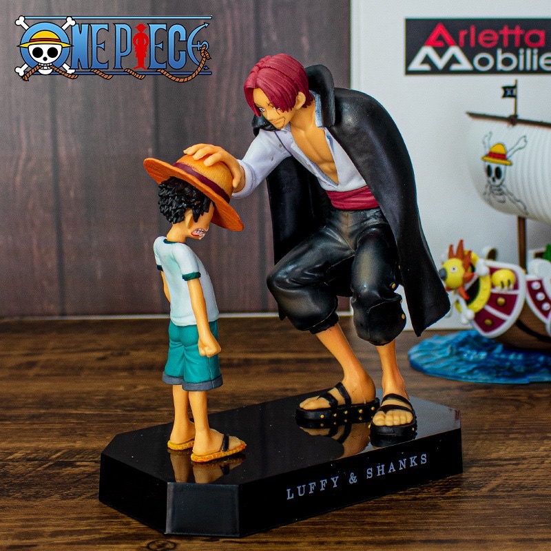 Mô hình Shark và Luffy cao 18cm siêu đẹp hàng chất lượng cao - Mô hình Onepiece