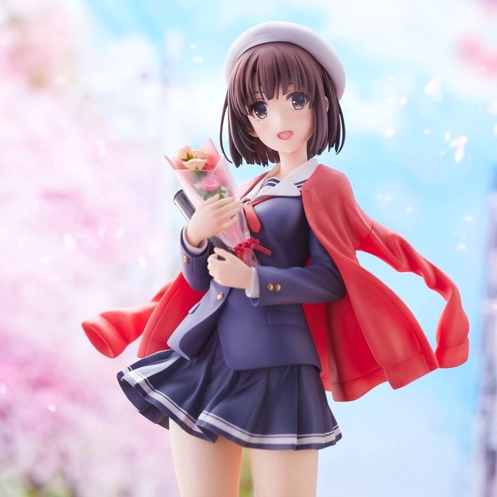 Mô hình nhân vật Megumi Kato hoạt hình Saekano How to Raise a Boring bằng PVC 24cm
