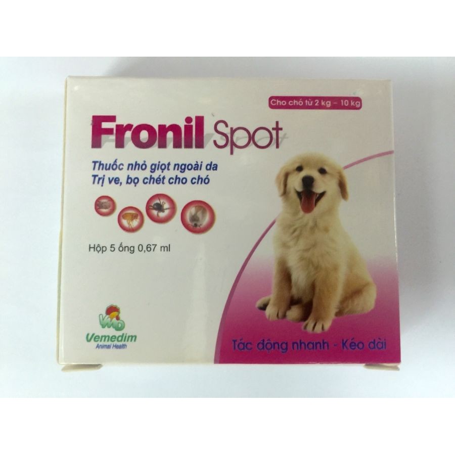 Thuốc nhỏ trị ve cho chó mèo FRONIL SPOT