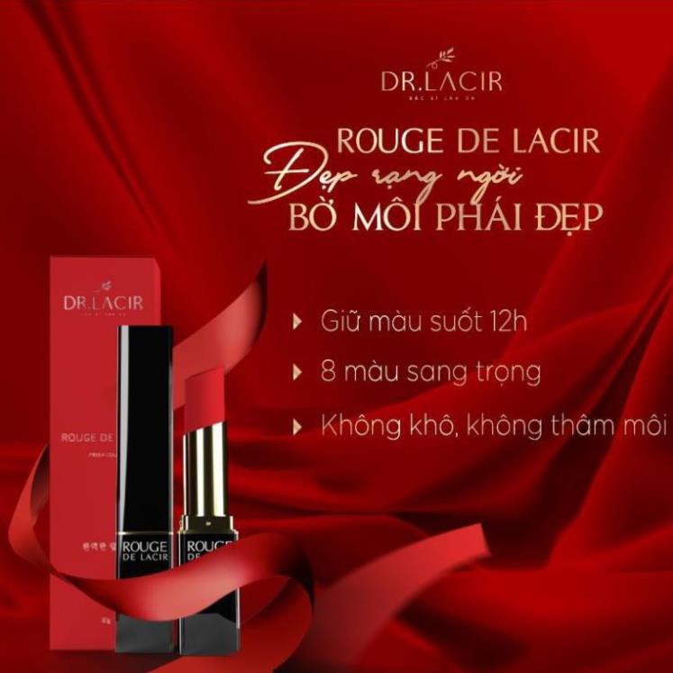 Son Lạnh Dr.Lacir - Rouge De Lacir 002 | BigBuy360 - bigbuy360.vn