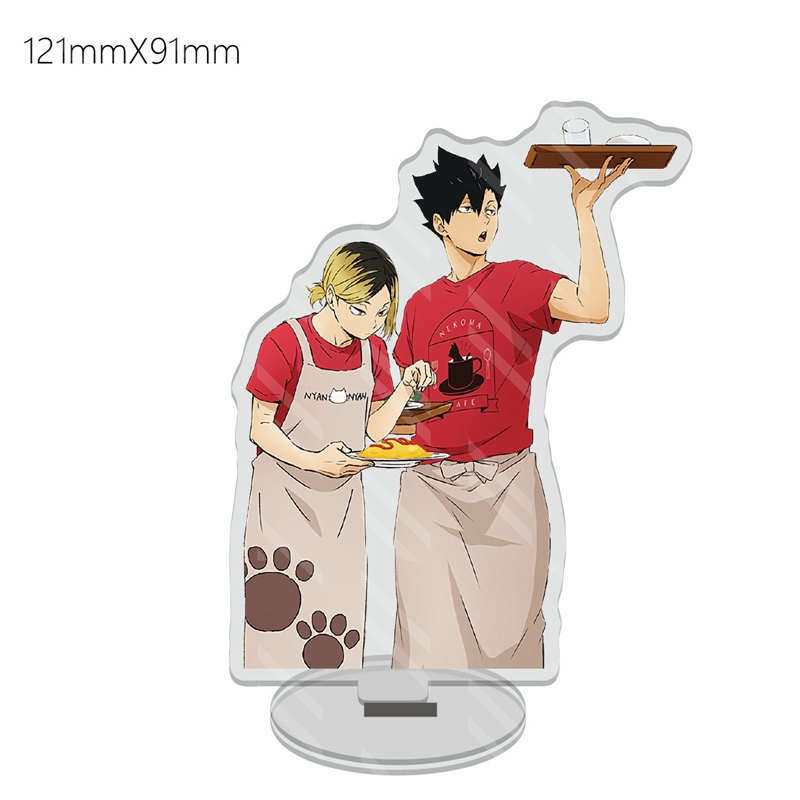 Mô hình đứng bằng acrylic để bàn trang trí hình ảnh nhân vật trong phim anime Haikyuu!! làm quà tặng ngày lễ