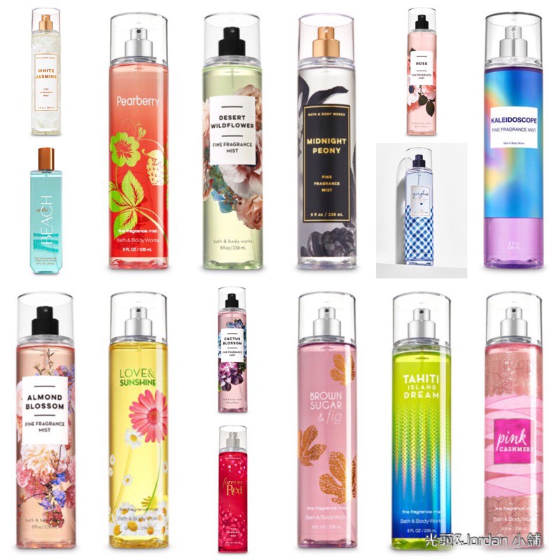 [Auth - Nhiều Mùi] Xịt Thơm Nước Hoa Toàn Thân Bath & Body Works Fine Fragrance Mist