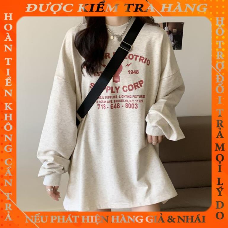 Áo thun tay dài mỏng dáng rộng thời trang mùa thu phong cách mới 188655 tranthanh