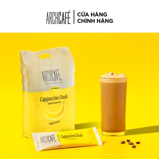 Combo 2 Túi Cà phê Cappuccino Chuối Archcafe  (túi 50 gói x 20g)