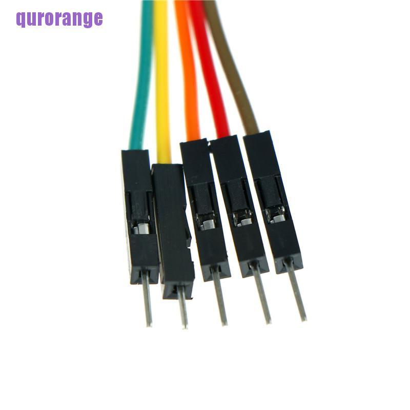 qurorange 1pc CP2102 Module USB to TTL Serial Converter UART STC Download 5pcs Cable UJS