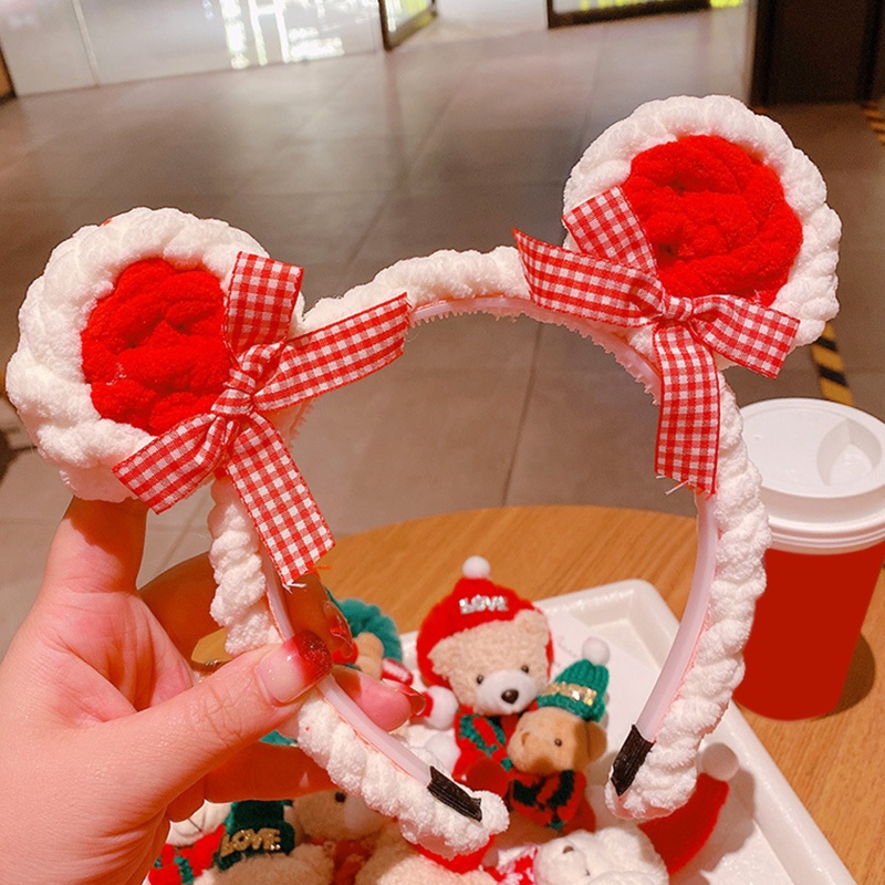 Kẹp Tóc Hình Tai Gấu Dễ Thương