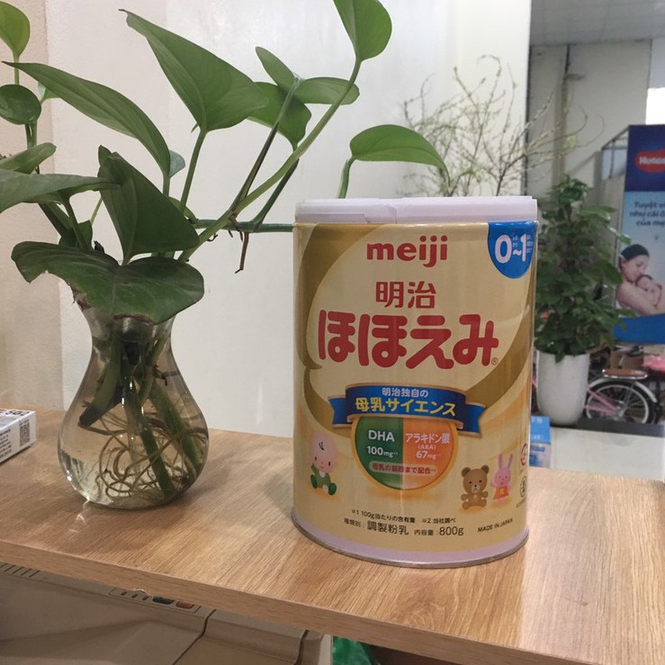 Sữa Meiji 0 800g( (cho trẻ 0-1tuổi, nội địa Nhật Bản)