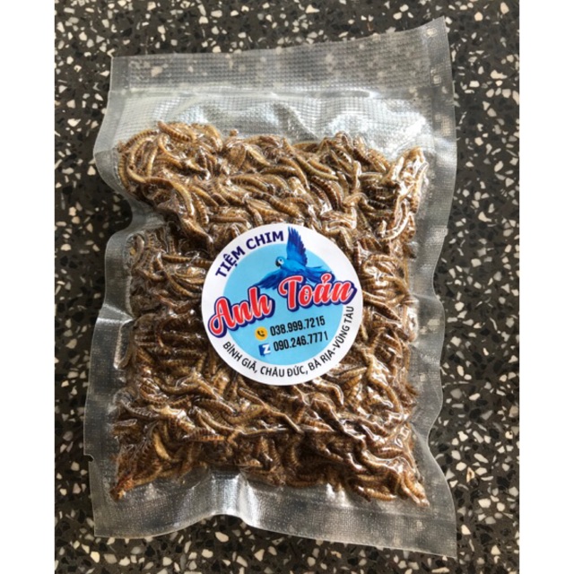 Sâu khô dành cho chim, hamster, sóc....