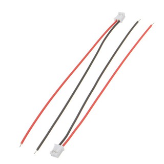 50 sets mini micro jst 2.0mm ph 2-pin connector plug with wires cables 120mm new