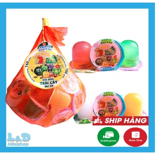 Thạch Rau Câu Jelly 123DZÔ Túi 700gr - ĂN VẶT HSD 02.2023
