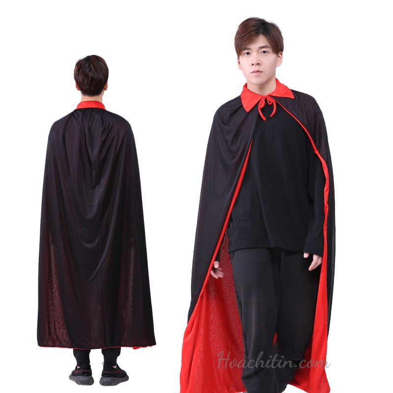 Halloween áo choàng đỏ đen hóa trang Dracula ma ca rồng phù thủy | BigBuy360 - bigbuy360.vn