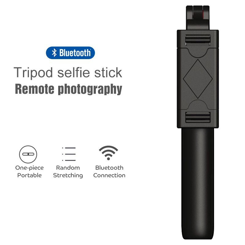 (SIÊU HOT - KÈM REMOTE) Gậy chụp hình kiêm Tripod 3 chân và Remote Bluetooth K07 - Gậy chụp hình tự sướng Bluetooth