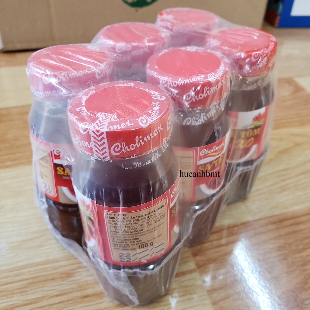 Sa tế tôm XO-Cholimex chai 100g