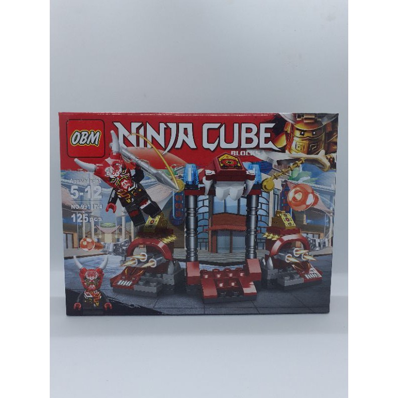 BỘ GHÉP HÌNH LEGO NINJA GO CUBE 115PCS. NO 99117