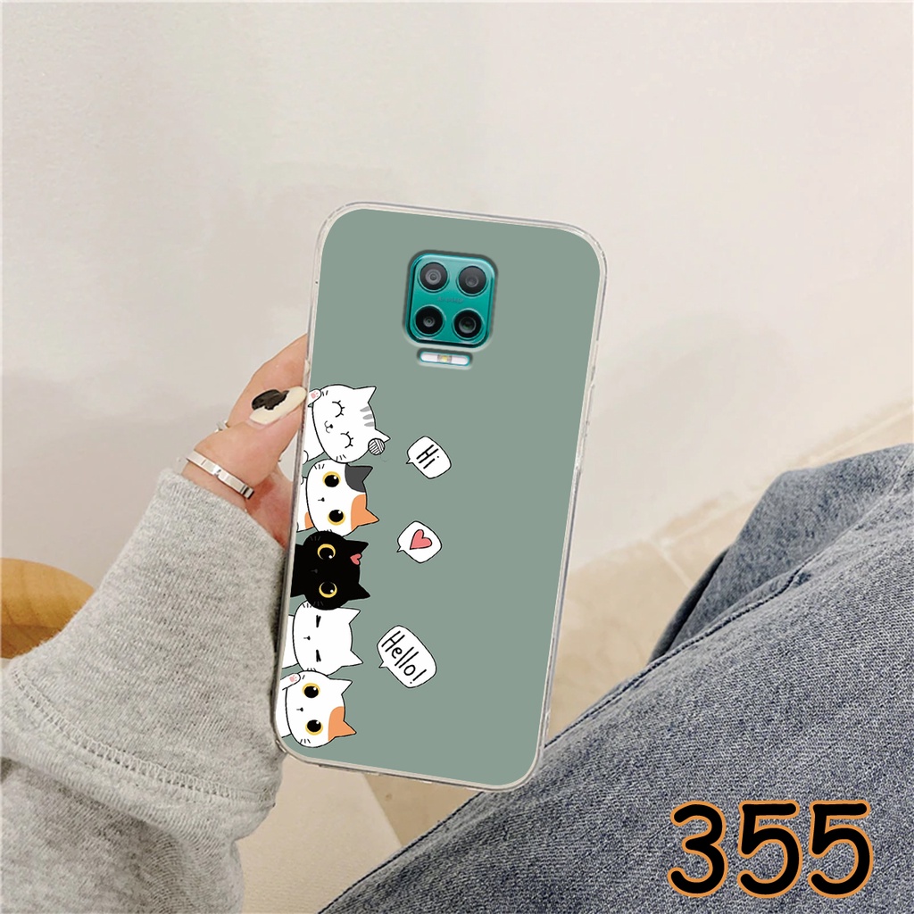 Ốp Lưng Vsmart Aris - Vsmart Aris Pro in hình Cat&amp;Bear đáng yêu - Chất liệu Silicon siêu bền, bảo vệ máy