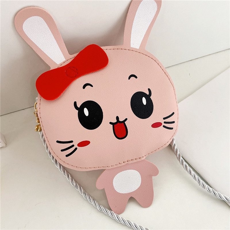 Túi đeo chéo mini, túi đựng lì xì tết cho bé gái hình động vật xinh xắn dễ thương chất liệu da PU bền đẹp Xu Xu Kids