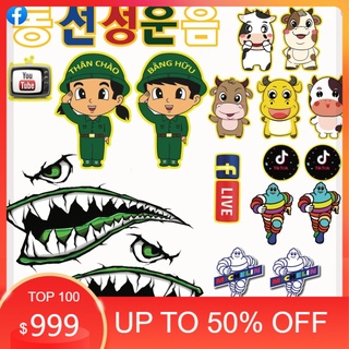 Tem Chế Trang Trí Cho Xe Tải Nhiều Mẫu, Hình Cực Dễ Thương Lung Linh