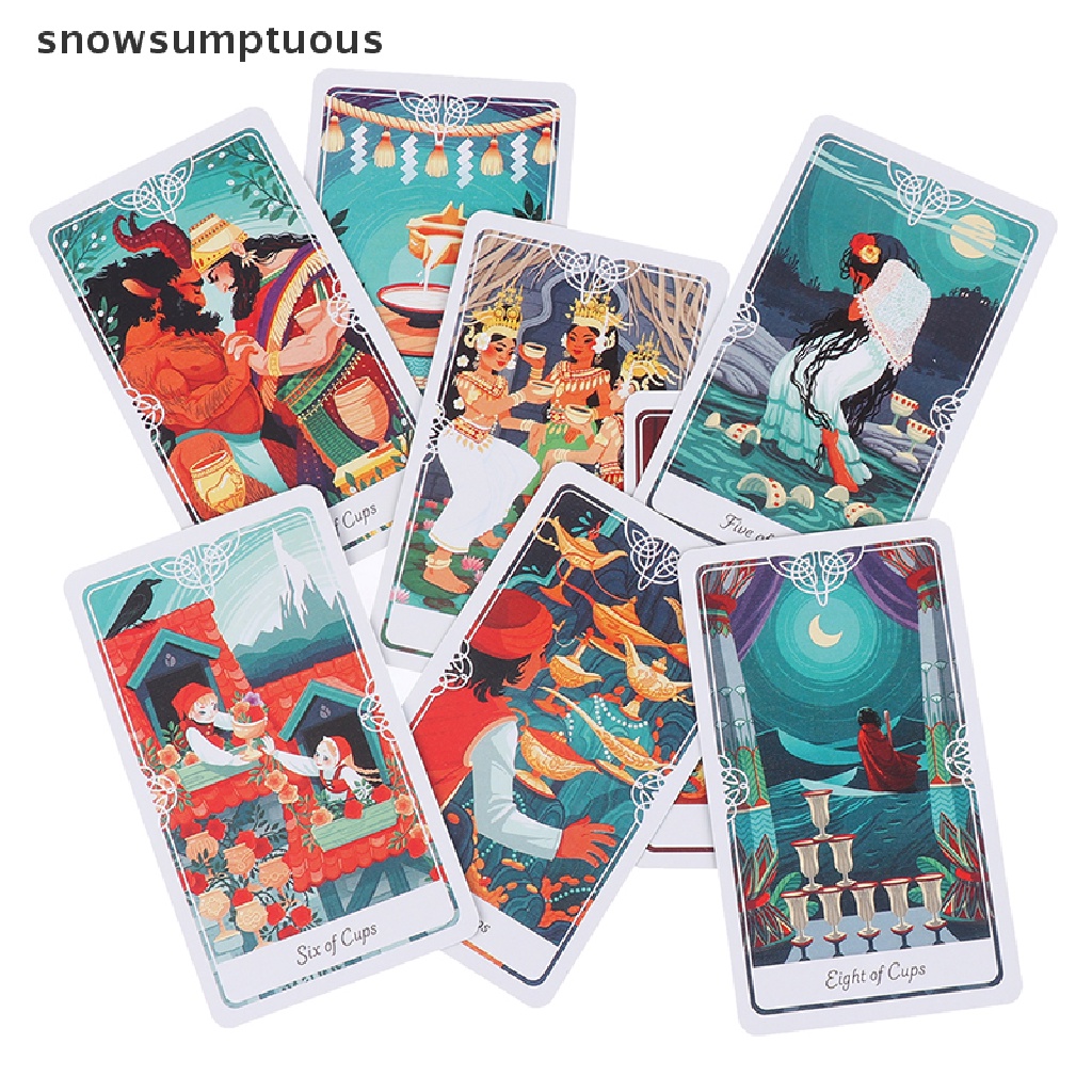 Bộ bài tarot hình vẽ lấy cảm hứng từ dân gian và truyện cổ tích
