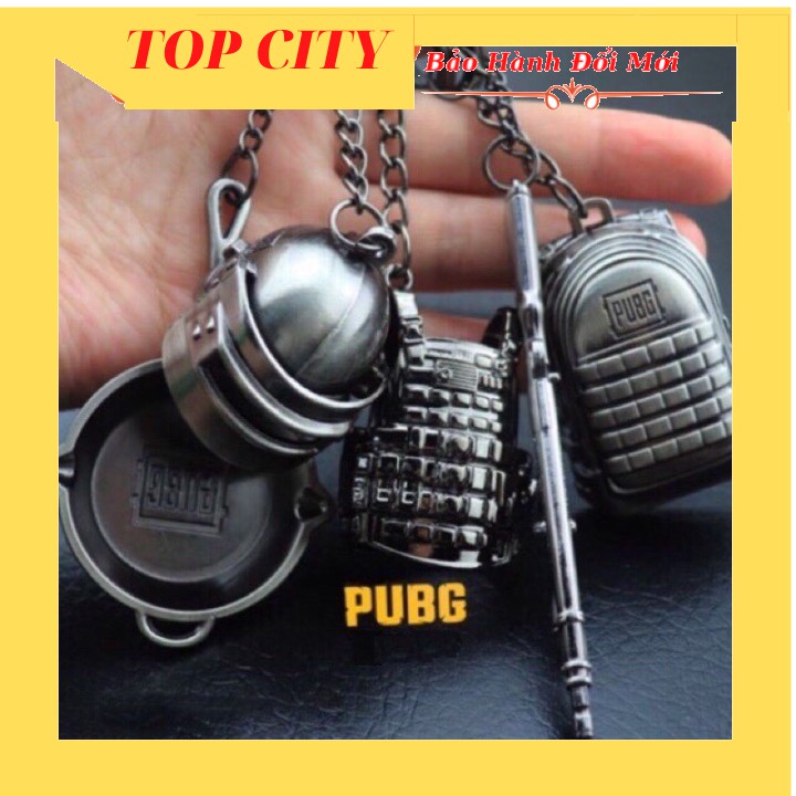 Móc khoá PUBG cho xe máy, ô tô chuẩn đẹp